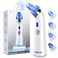 Blackhead Remover Pore Vacuum Face Suction Pore Cleaner 5 Suction Power Electric Blackhead Suction Remover Extractor Tool 4 Probes for Women  Men Blue