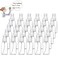 Spray Bottles 30 Pack 30ml 1oz Clear Empty Fine Mist Plastic Mini Travel Bottle Set Small Refillable Liquid Containers