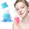 2 Packs Face and Body Ice Roller Silicone Ice Cube for Puffiness Pain Relief Cold Therapy Ice Cup Molds Massage Tool