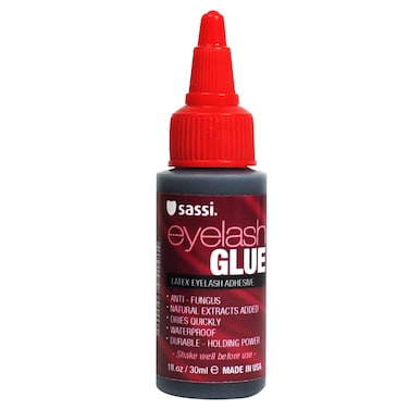 Sassi Eyelash Glue 1oz Dark Production Date shown on Bottle