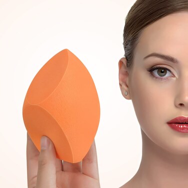 XL EXTRA LARGE Make Up Beauty Sponges BlenderProduct contains 1x Extra Large10 cm and 1 Sponge Holderfor Dry  Wet Use for Face Body  Blush Cream Liquid Foundation Powder Application