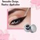 Eyeliner Brush Fine Angled Set  For Liquid Gel Liner Applicator Bent Stencils Thin Pencil Pen Real Small Sharpener Angle Wing Tips Firm Makeup Brushes Black Stamp Winged Kit Flat Waterproof Cat Eye