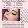 Eyeliner Brush Fine Angled Set  For Liquid Gel Liner Applicator Bent Stencils Thin Pencil Pen Real Small Sharpener Angle Wing Tips Firm Makeup Brushes Black Stamp Winged Kit Flat Waterproof Cat Eye