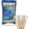 50 Biodegradable Long Cotton Swabs  8 Inch Cotton Swab for Eye Ears Makeup  Long Wooden Q Tips Made From Birchwood and 100 Cotton  Lint Free