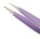 Tweezerman Mini Slant and Point Tip Tweezer  Tweezers Set for Eyebrows Facial Hair Ingrown Hairs