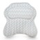Bath Pillow Bathtub Pillow Back Neck Support Pillow Spa Cushion for Tub Relaxing Headrest Bath Pillow Portable Washable Bathtub Accessories with 3D Air Mesh Thick Soft Bath Pillow