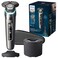 Philips Norelco Shaver Series 9000 Wet and Dry Electric Shaver with Lift  Cut Shaving System and SenseIQ Technology Popup Trimmer Cleaning Pod Charging Stand and Travel Case Model S998785