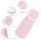 Valourgo Travel Bottles for Toiletries Tsa Approved 34oz Portable Travel Bottles BPA Free Leak Proof Travel Size Containers Travel Accessories with Clear Toiletry Bag Pink White Blue Green