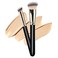 Makeup Brushes DPOLLA Pro Foundation Brush and Flawless Concealer Brush Perfect for Any Look Premium Luxe Hair Contour Brush Perfect for Blending LiquidBuffingCreamSculptingMineral Makeup