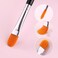Extra flat round brush eyebrow concealer brushconcealer brushflat makeup brushBrow BrushesE32