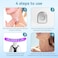 Neck Face MassagerElectric Massager7 Color Face Neck Massager for Skin Care Multifunctional Facial Massager Tool with NonSlip Design White