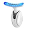 Neck Face MassagerElectric Massager7 Color Face Neck Massager for Skin Care Multifunctional Facial Massager Tool with NonSlip Design White