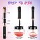 Makeup Brush Cleaner Machine  Super Fast Electric Makeup Brush Cleaner and Dryer  Quick Wash and Dry in Seconds  Suit for Most Makeup Brush Sizes