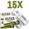 Astra Superior Premium Platinum Double Edge Safety Razor Blades 5 Count Pack of 3