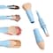 ALLEYOOPMultiTasker 4in1 Makeup Brush  AllinOne MultiTasking Blending Sponge Eyeshadow Eyebrow  Liner Blush  Bronzer Brush  OntheGo Makeup Applicator Tool  Vegan  TravelFriendly
