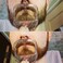Beard Shaper Goatee Mustache Grooming Tool Face Hair Styling Template for Man  Transparent  5 PCSSet Transparent