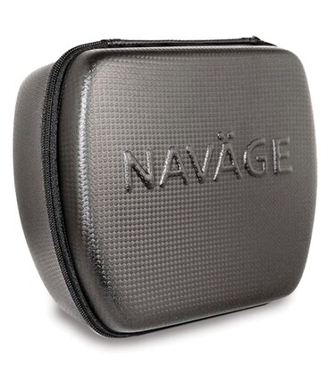 NavageBlack Travel Case  Safety Case For Navage Nasal Irrigation System  AntiScratch Protector  Travel Storage Case  Nose Cleaner Organizer for Navage Nose Cleaner and 12 SaltPods Black