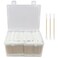 Bamboo Cotton Swabs 1000 Count  DoubleTipped Organic Cotton Buds for Ear Cleaning Makeup Application and Personal Hygiene  Ideal for Home Use Makeup Artists and Pet Care