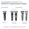 Philips NorelcoGenuine SH9152 Replacement Shaving Heads Compatible with Norelco Shaver Series S9000 and 9000 Prestige Latest Version for Refreshed SH9070 SH9870 and SH9880