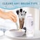 Makeup Brush Cleaner  Deep clean Rinse Free Quick Dry  Ideal for Cleaning and Odorizing Natural and Synthetic Makeup Brushes 16 fl oz
