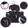 Hanging Travel Toiletry Bag Organizer  Bathroom Hygiene Dopp Kit with Hook for Traveling Accessories Toiletries Bathroom Shaving  Makeup for Men and Woman  Black
