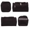 Hanging Travel Toiletry Bag Organizer  Bathroom Hygiene Dopp Kit with Hook for Traveling Accessories Toiletries Bathroom Shaving  Makeup for Men and Woman  Black