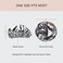 Kitsch Aluminum Foil Hair Heat Cap for Deep Conditioning  Reusable Heating Cap for Deep Conditioner Tin Foil Hat  Deep Conditioning Heat Cap for Hair Treatments Processing Cap for Hair Foil Cap