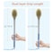 Shower Brush with Soft and Stiff Bristles205 Extra Long Handle DualSided Back Scrubber Bath Brush Body Exfoliator for Wet or Dry Brushing EXTRA LONG HANDLE