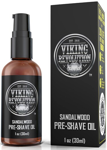 Pre Shave Oil for Men  Best Shaving Oil with Sandalwood for Safety Razor Straight Razor  For the Smoothest Irritation Free Shave
