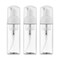 2oz Foam Pump Bottle 3PCS Empty Travel Foaming Dispenser for Hand Soap Lash Cleanser Shampoo 60ml Clear