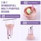 Makeup Brush Cleaner Mat 3 in 1 Silicone Makeup Brush Cleaner Bowl Cosmetic Brushes Cleaning Tool Organizer for Storage and Air DryKhkai