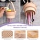 Makeup Brush Cleaner Mat 3 in 1 Silicone Makeup Brush Cleaner Bowl Cosmetic Brushes Cleaning Tool Organizer for Storage and Air DryKhkai