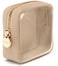 Embla Clear Cosmetic Bag Makeup Bag Clear Zipper Pouch Cosmetics Bags Cute Womens Make Up Pouches Clear Toiletry Travel Bag Tote Preppy Purse Cosmetic Organizer Mini Small Large Makeup Bags Sand