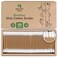 Improved 30  Bamboo Cotton Swabs  Carbonized for Durability  500 Pack  EcoFriendly Biodegradable  Vegan Non Plastic Qtips  Kraft Paper Box Drawer Box