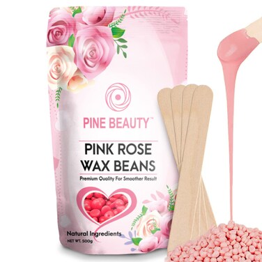 Hard Wax Beads PB 11 lb Wax Beans Complete Kit for Painless Hair Removal With 10 Extra Waxing Spatula Applicator for Bikini Area Face Legs Eyebrow Body Pearl Wax Warmer and Brazilian Wax