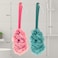 2Pack Back Scrubber for Shower Loofah Sponge Brush Exfoliating Body Long Handle Scrub Brush for Shower with Loofah on a Stick for Back Use Bathing Accessories Body Brushes 2Pack
