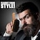 Beard Brush For Men  Beard Comb Set wMustache Scissors Grooming Kit Natural Boar Bristle Brush Dual Action Wood Comb And Travel Bag Great For Christmas Gift