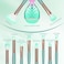 Makeup Brush Set 11Pcs Eye Makeup Brushes Eyeshadow Concealer Eyeliner Brow Blending Brush Tool