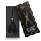 Professional Mustache  Beard Trimming Scissors  55  High Carbon Stainless Steel  Hammer Forged Mustache Scissors  Razor Sharp Facial Hair Trimming Shears RIGHT HANDED  Black