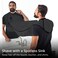 BEARD KINGBeard Bib Apron  Shaving Set for Dad  As Seen on Shark Tank  Mens Hair Catcher for Shaving  Grooming Accessories Black