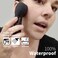 Silicone Face Scrubber NgraCoola CLIE 20 Facial Cleansing Brush Rechargeable Waterproof Face Scrub Brush for Cleansing Exfoliating Massaging Electric Facial Exfoliator for Women  Men  Black