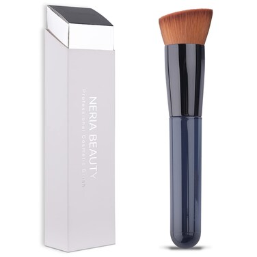 Foundation Brush Flat Top Kabuki Foundation Brush for Liquid Makeup Cream Powder Travel Size Face Foundation Blending Makeup Brushes 131
