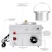 Portable Wax Warmer Machine for Painless Hair Removal Women Men Professional Wax Heater with Adjustable Temperature Set20pcs Wax Sticks White  Single Pot