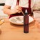 BRIGHTFROM Twist Top Applicator Bottles 8 OZ Squeeze Empty Plastic Bottles Black Nozzle BPAFree PET Refillable OpenClose Nozzle  Multi Purpose Amber