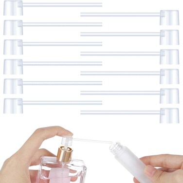 Honoson Perfume Dispenser Pump Perfume Refill Pump Cosmetic Dispenser Pump Transfer Tool for Travel Refillable Perfume Spray Bottle 24 Packs