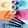 Makeup Brushes Set for Women ProfessionalUorPoto 10Pcs Sponge Eyeshadow Brush Sets Applicator Double Sided reusable