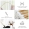 500PCS 6 Cotton Swabs in Storage Box  Long Cotton Swab with Bamboo Handle  Lint Free Cotton Swabs with Wooden Sticks  Highly Absorbent Cotton Tipped Applicators for Makeup Gun Cleaning Pet Care