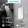 Shatterproof Shower Mirror Fogless for Shaving2 PackLarger 107x8 inch43 Than OriginalUnbreakable Deluxe Plexiglass Makeup MirrorLargest Bathroom Wall HangingPortable Handheld CampingSilver