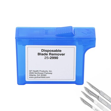 Feather Scalpel Blade Remover Handheld Sharps Container Disposable