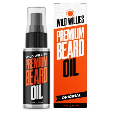 Wild Willies Beard Oil for Men  Natural ingredients Promote Deep Conditioning  Removes Itch  Dandruff  Deep Softening Treatment  Best Beard Oil  Conditioner  2 Fl Oz